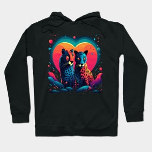 Cheetah Valentine Day Hoodie